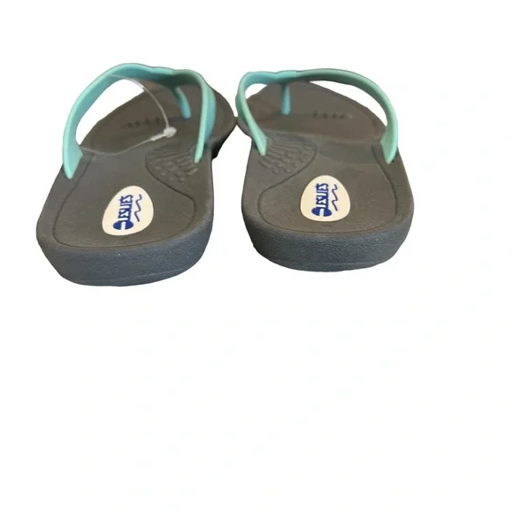 Okabashi Flip Flop Shoes Blue Size Medium NWT - Picture 5 of 6